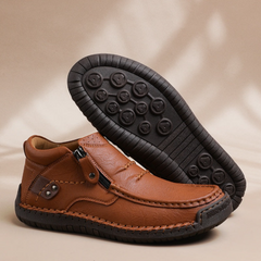 Happy™ ClassyBoots: Heren Stijlvol Gemakkelijk Instapper Retro Stijlvol Laarzen