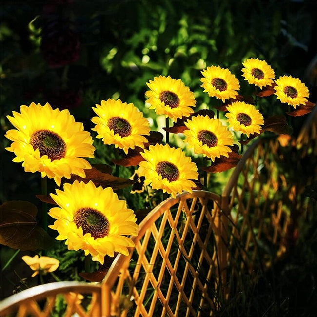 Ledsen™ SolarSunflower: Elegante Slimme Zonne Energie Zonnebloem