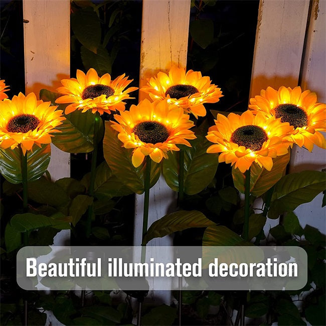 Ledsen™ SolarSunflower: Elegante Slimme Zonne Energie Zonnebloem