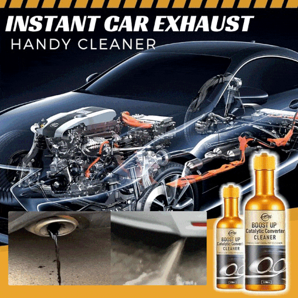 Cleaner Pro° ExhaustCleaner 1+1 GRATIS - Eenvoudig In gebruik Engine Uitlaat Schoonmaker