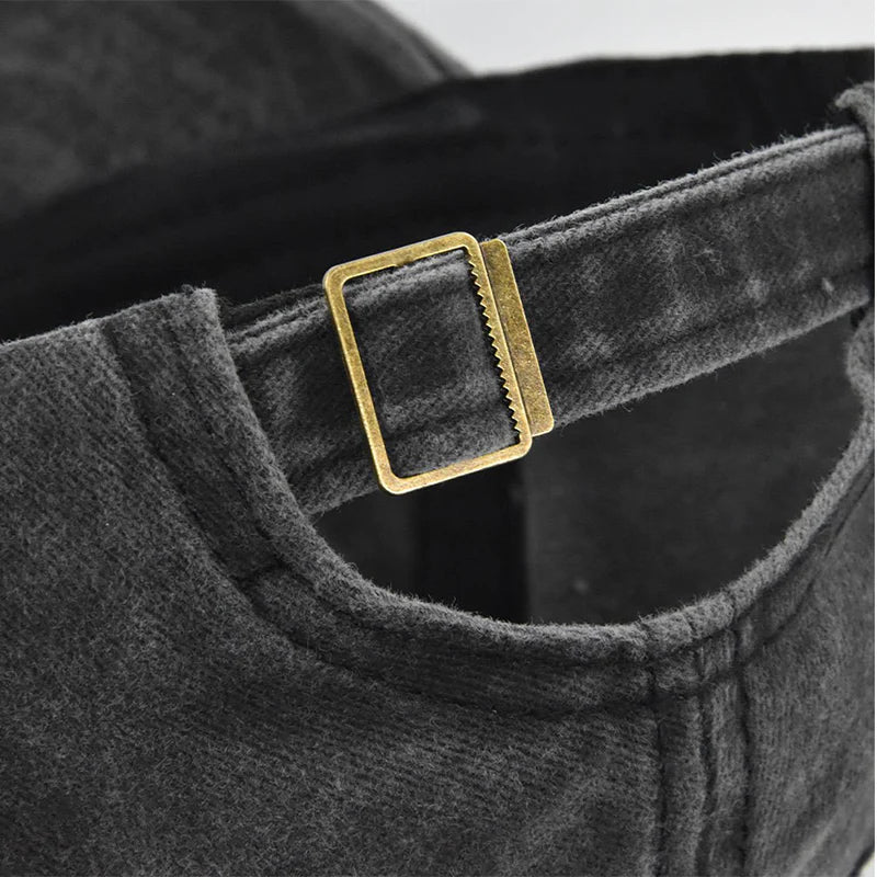 Icone™ CatCap 1+1 GRATIS: Stijlvol Casual Zwarte Baseball Speelse Kat Cap Ontwerp