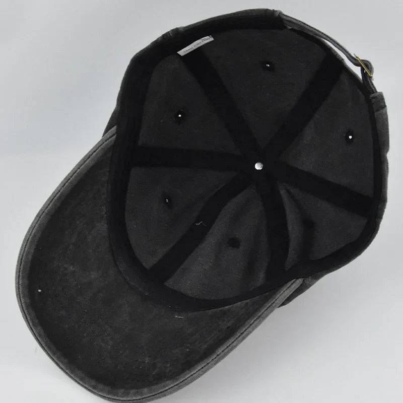 Icone™ CatCap 1+1 GRATIS: Stijlvol Casual Zwarte Baseball Speelse Kat Cap Ontwerp
