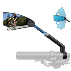 CyclingMirrors 1+1 GRATIS: Duurzaam 360° Draaibaar Breed Gezichtsveld Antireflectie Fietsen Spiegels
