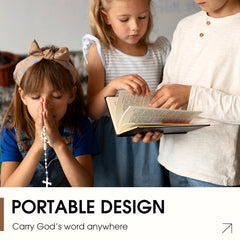 BibleBox: Houten Inspirerende Bijbelvers Gebedskaartdoos