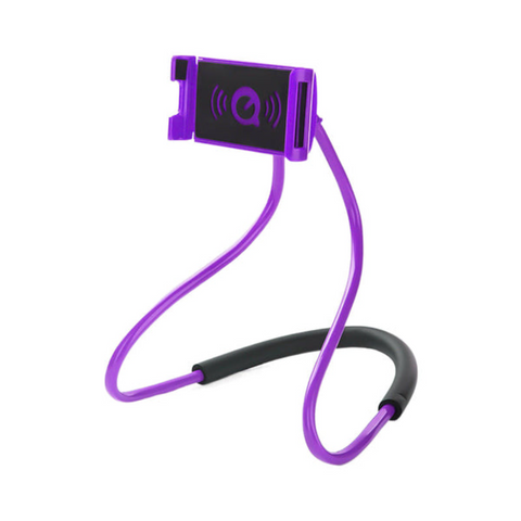 Holder360° WearableHolder 1+1 GRATIS – Verstelbare Handenvrije Comfortabele Nek Telefoon Draagbare Houder