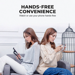 Holder360° WearableHolder 1+1 GRATIS – Verstelbare Handenvrije Comfortabele Nek Telefoon Draagbare Houder