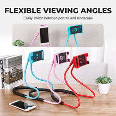 Holder360° WearableHolder 1+1 GRATIS – Verstelbare Handenvrije Comfortabele Nek Telefoon Draagbare Houder