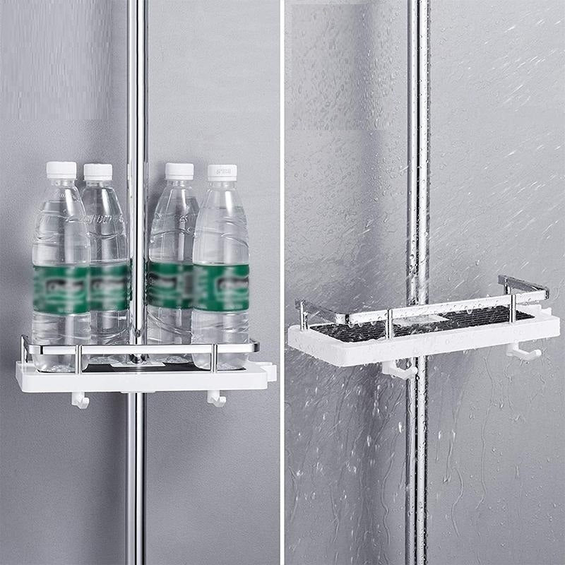 GlideHold® ShowerRack - Modern Badkamer Opbergrek