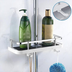 GlideHold® ShowerRack - Modern Badkamer Opbergrek
