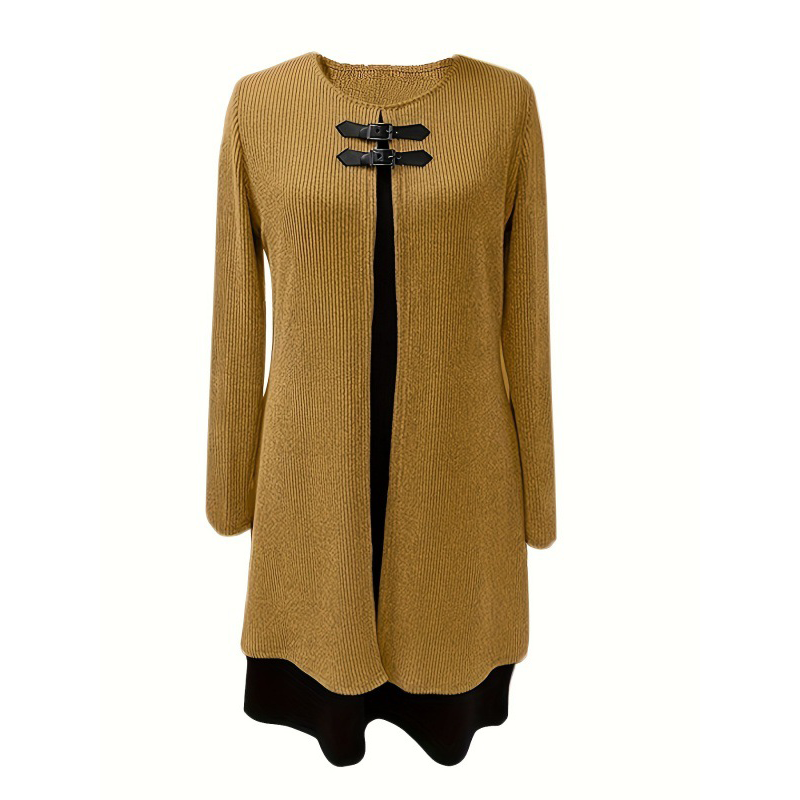 Icone™ ClassDress: Lange Mouwen Formele Mini Klasse Jurk
