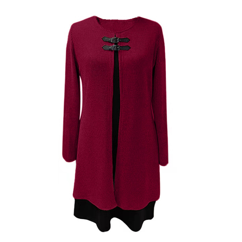 Icone™ ClassDress: Lange Mouwen Formele Mini Klasse Jurk