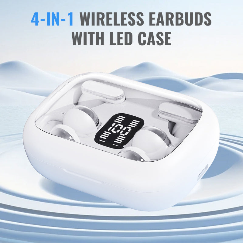 ComfyEarbuds: 2 In 1 Slimme Hoogwaardige Geluids Comfortabele Oordopjes Set