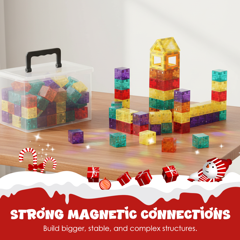 Kletshuts™ MagnetBlock - Sterke Magnetische Bouwblok Set Voor Kinderen