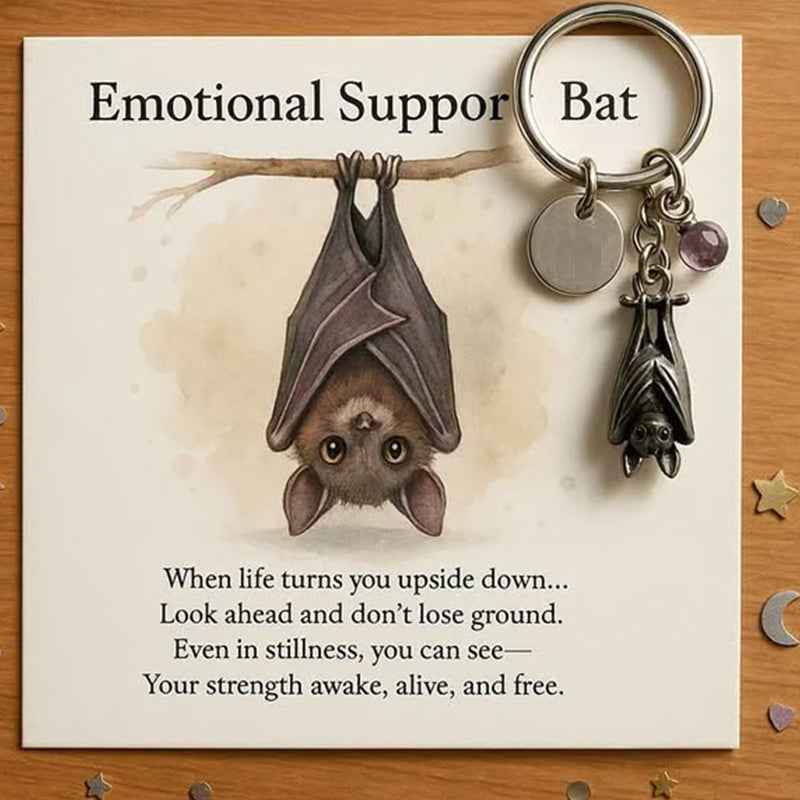 BatKeychain 1+1 GRATIS: Dagelijks Stijl Spooky Vleermuis Bedel Sleutelhanger