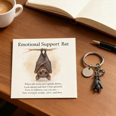 BatKeychain 1+1 GRATIS: Dagelijks Stijl Spooky Vleermuis Bedel Sleutelhanger