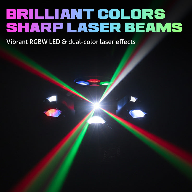 Ledsen™ MultibeamLight: Indrukwekkende Professionele Effecten Multi-Beam Lichten