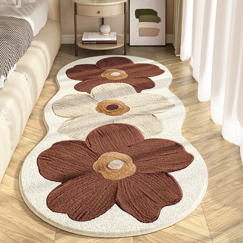 FloralRug - Luxe Zachte Stijlvolle Elegante Bloem Ontwerp Tapijt