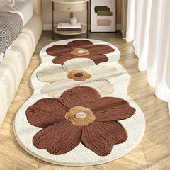 FloralRug - Luxe Zachte Stijlvolle Elegante Bloem Ontwerp Tapijt