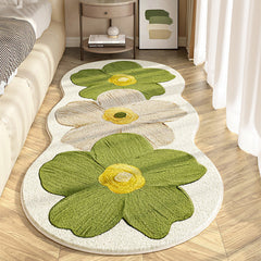 FloralRug - Luxe Zachte Stijlvolle Elegante Bloem Ontwerp Tapijt