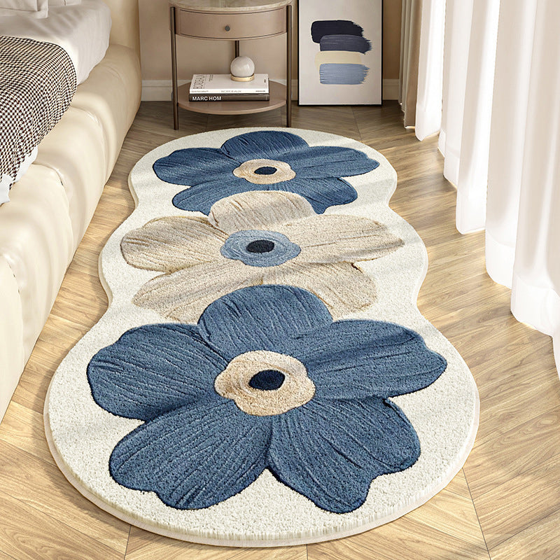 FloralRug - Luxe Zachte Stijlvolle Elegante Bloem Ontwerp Tapijt