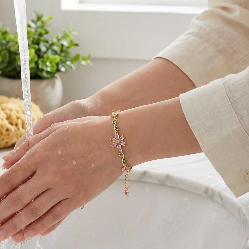 Jewelance™ BlossomBracelet 1+1 GRATIS: Bloemblad Blossom Mode Armband