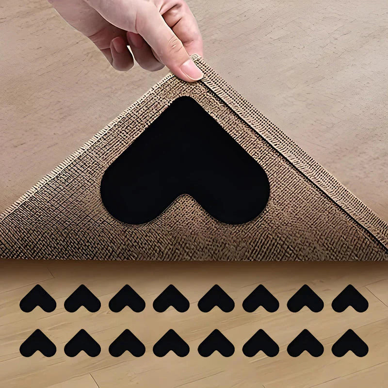 CarpetTape: Veilige Dubbelzijdige Antislip Patches Hoek Tapijt Plakband
