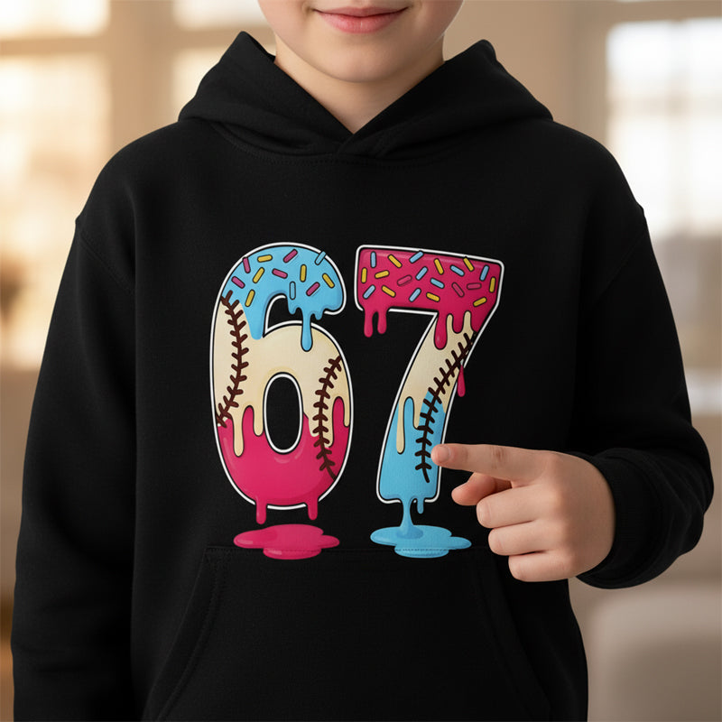 Icone™ KidsSweatshirt: Leuk Ontwerp Comfortabele Pasvorm Kids Dagelijks Draag Sweatshirt