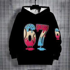 Icone™ KidsSweatshirt: Leuk Ontwerp Comfortabele Pasvorm Kids Dagelijks Draag Sweatshirt