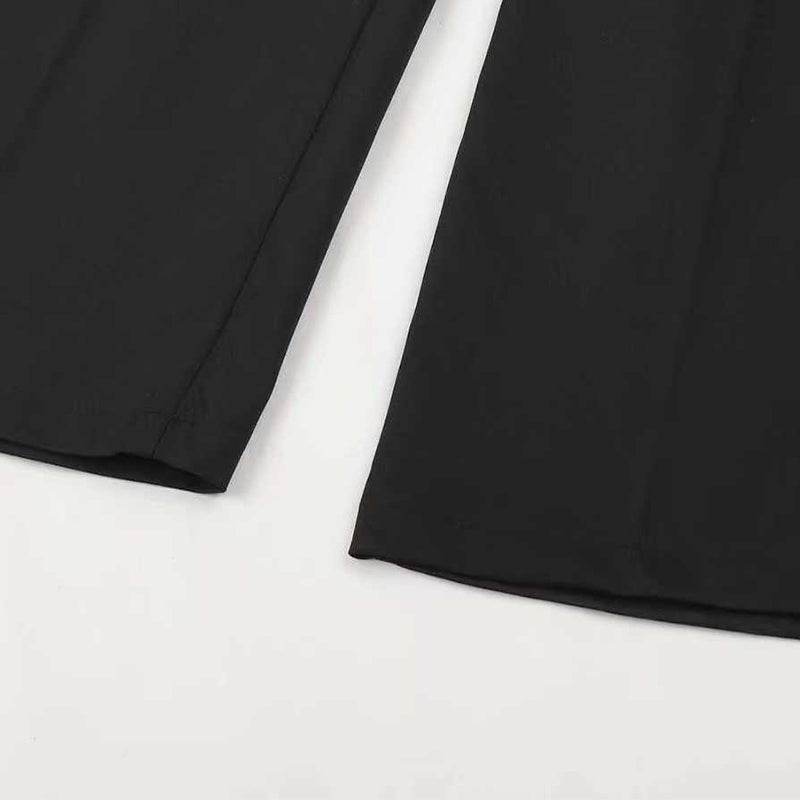 Icone™ SuitTrouser: Comfortabele Pasvorm Flatterende Hoge Taille Pakbroek
