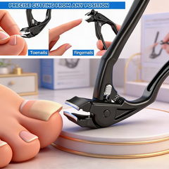 SafeClipper - Ergonomische Veilige Handgreep RVS Nagelknipper Set