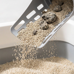 Catfri® LitterScoop: Alles-in-één Kattenbakschep met 5 Rollen Vuilniszakken