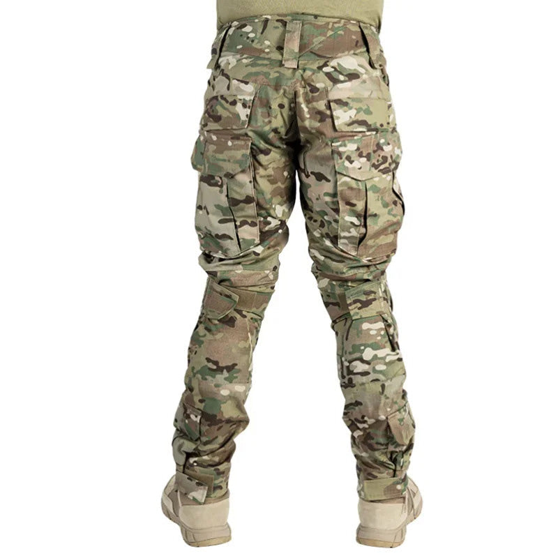 Icone™ TacticalPants: Heren Tactische Cargo Buitenbroeken Met Kniebeschermers