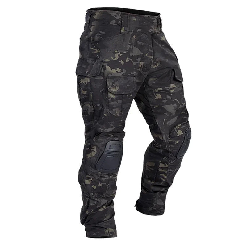 Icone™ TacticalPants: Heren Tactische Cargo Buitenbroeken Met Kniebeschermers