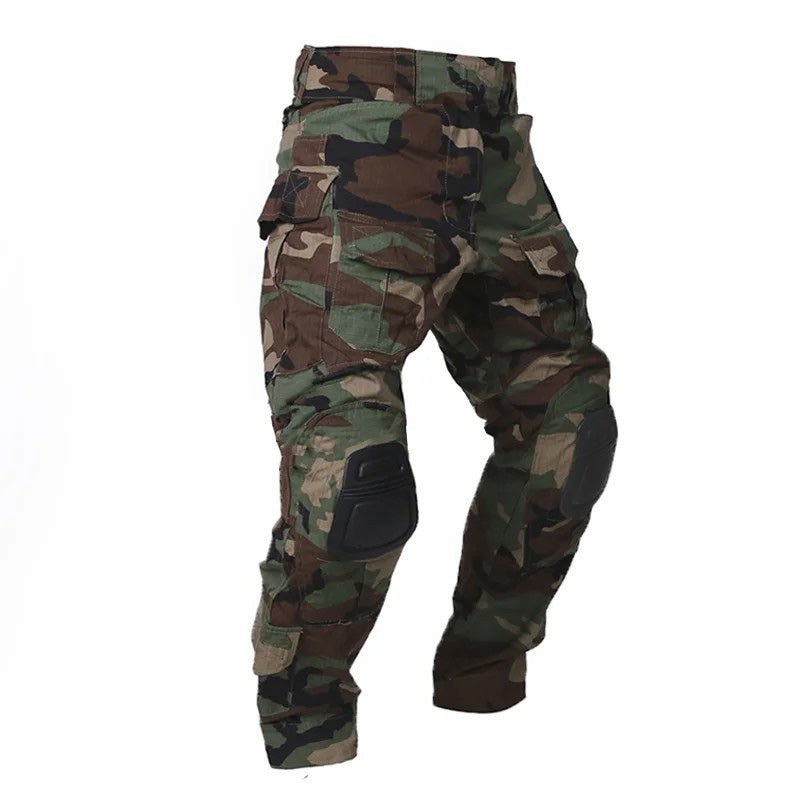 Icone™ TacticalPants: Heren Tactische Cargo Buitenbroeken Met Kniebeschermers