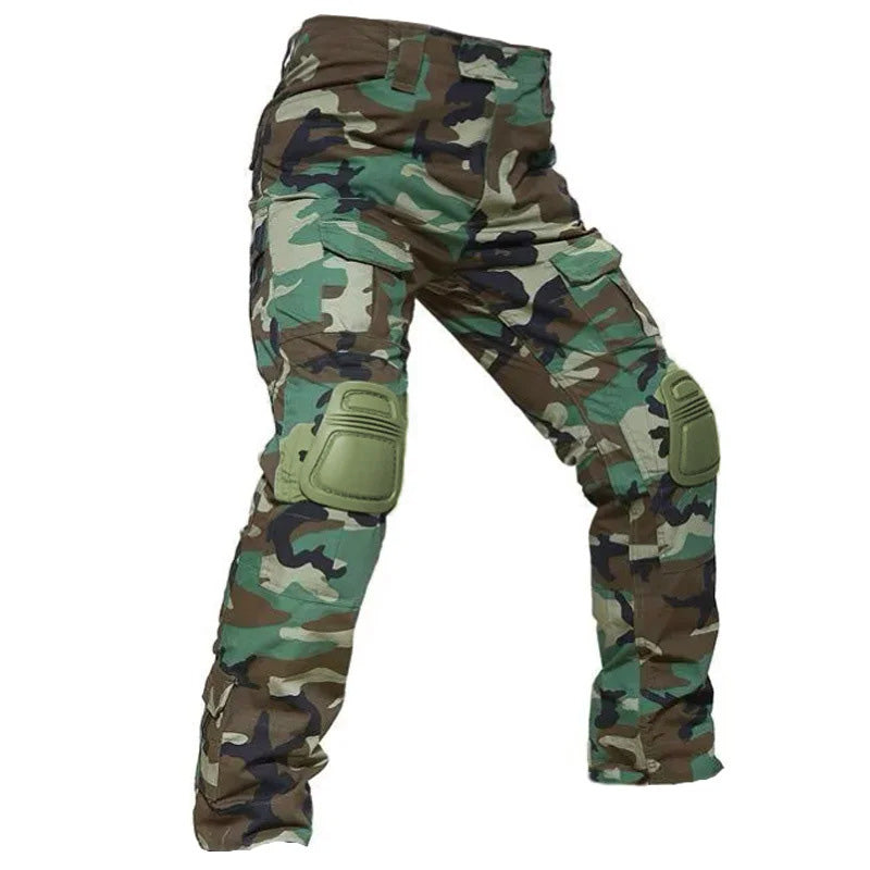 Icone™ TacticalPants: Heren Tactische Cargo Buitenbroeken Met Kniebeschermers