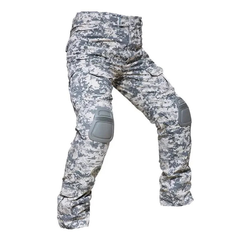 Icone™ TacticalPants: Heren Tactische Cargo Buitenbroeken Met Kniebeschermers