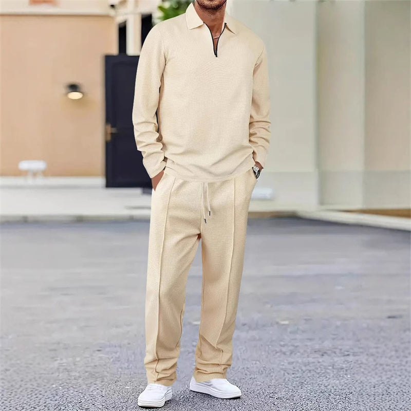 Icone™ StreetwearSet: Elke Dag Straatkleding Comfortabele Sweatshirt- En Broekset