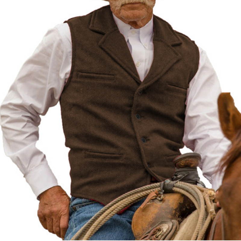 Icone™ MensVest - Klassiek En Elegant Slim Fit Formeel Vest Voor Mannen