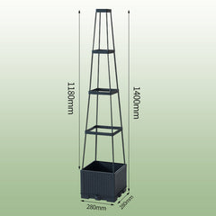 PlanterBox - Ondersteuning Klimplanten Planter Toren Box
