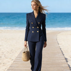 Icone™ ElegantSuit: Modern Op Maat Gemaakt Tweedelig Elegant Pak Set