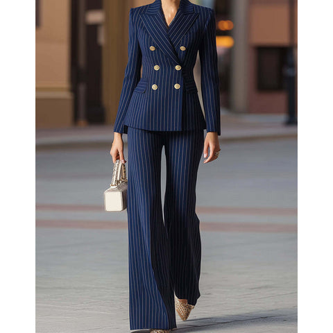 Icone™ ElegantSuit: Modern Op Maat Gemaakt Tweedelig Elegant Pak Set