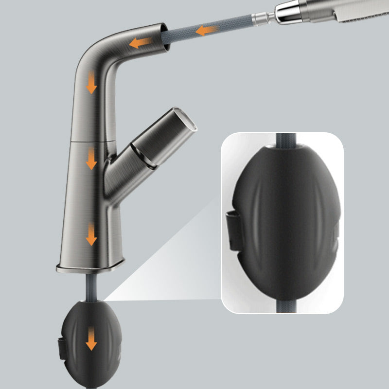 Globetrek° SmartFaucet: Multifunctionele Uittrekbare Rotatable Slimme Kraan
