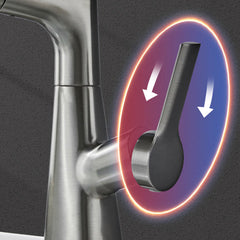 Globetrek° SmartFaucet: Multifunctionele Uittrekbare Rotatable Slimme Kraan