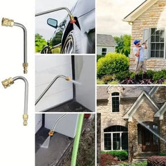 Cleaner Pro° MultiSpray: Multifunctionele Hoge Druk Power Extension Nozzle Set