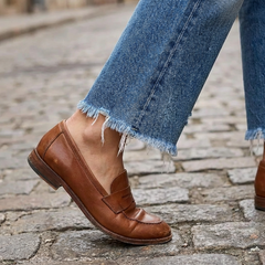 Icone™ CroppedJeans: Dames Toevallig Retro Stijl Cropped Rechte Jeans