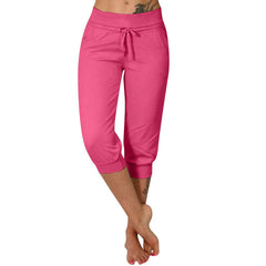 Icone™ CroppedSweatpants: Comfortabele Cropped Sweatpants Met Touwtjes