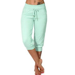 Icone™ CroppedSweatpants: Comfortabele Cropped Sweatpants Met Touwtjes