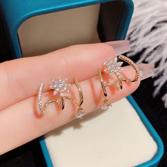 Jewelance™ ClawEarrings 1+1 GRATIS - Mode Sprankelende Klauw Oorknopjes