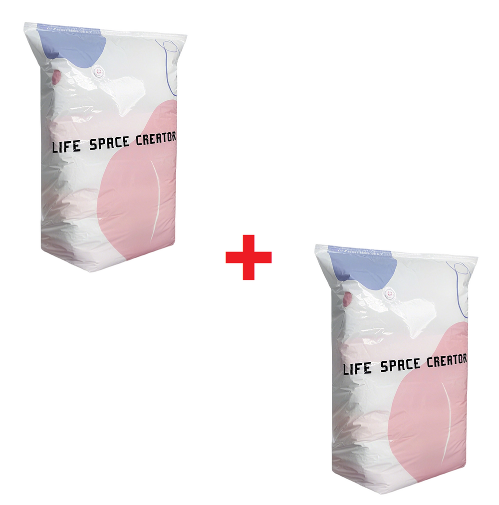 SqueezeBag 1+1 GRATIS - Vacuümopslag Compressie Zonder Pomp Squeeze Bag