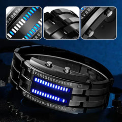 LEDWatch: Futuristische Premium Duurzame Digitale LED Horloge